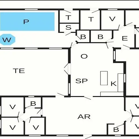 Prázdninový dům Luxury Retreat In Asserbo - By Traum